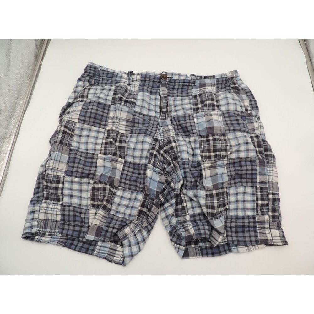 J Crew madras Plaid Field Shorts Mens size 34w